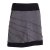 Vishes - Thermorock warmer Damen Winterrock kurz Minirock aus ECO-Fleece grau 48