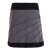 Vishes - Thermorock warmer Damen Winterrock kurz Minirock aus ECO-Fleece grau 50