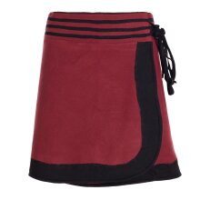 Vishes - Thermorock warmer Damen Winterrock kurz...