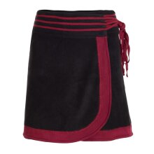 Vishes - Thermorock warmer Damen Winterrock kurz...