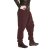 Vishes - Warme Hose Damen oder Herren Haremshose ECO Fleecehose Thermohose braun