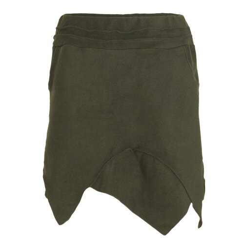 Vishes - Thermorock warmer Damen Winterrock kurz Zipfelrock aus ECO-Fleece