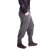 Vishes - Warme Damen Hose Winterhose Haremshose ECO Fleecehose Thermohose grau 36-40