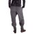 Vishes - Warme Damen Hose Winterhose Haremshose ECO Fleecehose Thermohose grau 40-44