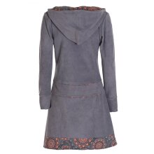 Vishes - Extra warmes Winterkleid Damen Pullover-Kleid...