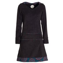 Vishes - Extra warmes Winterkleid Damen Pullover-Kleid...