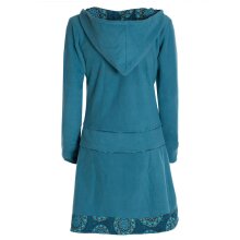 Vishes - Extra warmes Winterkleid Damen Pullover-Kleid...