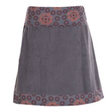 Vishes - Thermorock warmer Side-Bag Damen Winterrock kurz...