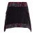 Vishes - Thermorock warmer Damen Winterrock kurz Elfen Minirock aus Fleece schwarz 36-38