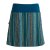Vishes - Damen Sommerrock kurz Minirock Röcke Ethno-Style Gestreift türkis 44