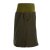 Vishes - Thermorock warmer Damen Winterrock kurz Minirock aus ECO-Fleece olive 46