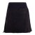 Vishes - Thermorock warmer Damen Winterrock kurz Minirock aus ECO-Fleece schwarz 38