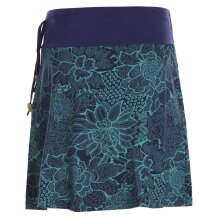 Vishes - Kurzer Damen Baumwoll-Rock Mini-Rock mit...