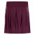 Vishes - Kurzer Damen Falten-Rock Bio-Rock Baumwoll-Rock Einfarbig Schlicht dunkelrot 46