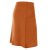 Vishes - Kurzer Damen Sport-Rock Mini-Rock Baumwoll-Rock Einfarbig Schlicht orange 38