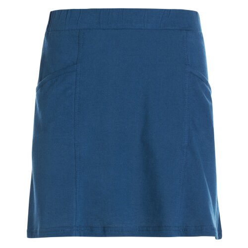 Vishes - Kurzer Damen Sport-Rock Mini-Rock Baumwoll-Rock Einfarbig Schlicht türkis 38