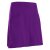 Vishes - Kurzer Damen Sport-Rock Mini-Rock Baumwoll-Rock Einfarbig Schlicht violett 34-36