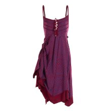 Vishes - Damen Sommer-Kleider längen-verstellbar...