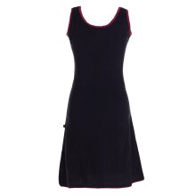 Vishes - Damen Longshirt-Kleid Sommer Mini-Kleid...