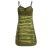 vishes Mini Kleid verstellbares Kleid Cutwork Kleid Goa Kleid olive 36