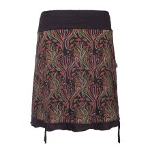 Rock A-1837, Baumwolle schwarz 4XL