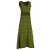 vishes Sommerkleid langes Kleid bedruckt olive 40