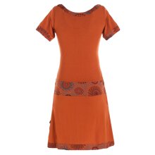 Vishes - Damen Sommerkleid Kurzarm Jersey-Kleid...