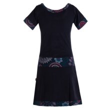 Vishes - Damen Sommerkleid Kurzarm Jersey-Kleid...