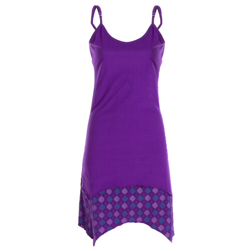 vishes Sommerkleid Trägerkleid violett 48