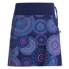 Vishes - Kurzer Damen Baumwoll-Rock Taschen-Rock...