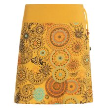 Vishes - Kurzer Damen Baumwoll-Rock Taschen-Rock...