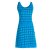 Vishes Kleid Sommerkleid blau 36