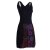 vishes Kleid Sommerkleid schwarz 38
