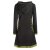 Vishes - Extra warmes Damen Elfenkleid Winterkleid Sweatkleid Eco-Fleece olive 34