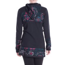 vishes bunte Hippie Cutworkjacke