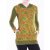 vishes Tunika Pullover Kapuze Hippie Hoodie olive 36