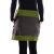Vishes - Thermorock warmer Damen Winterrock kurz Taschenrock aus ECO-Fleece olive 44-46