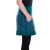 Vishes - Thermorock warmer Damen Winterrock kurz Taschenrock aus ECO-Fleece türkis 44-46