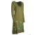 vishes Kleid leichtes Baumwollkleid olive 40