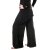 Vishes Lagenlook Zipfelhose aus Baumwolle Larp Hose Goa schwarz 44