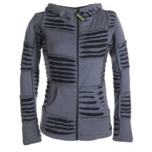 Vishes Goa Jacke Hoodie Zipfelkapuze Sweatjacke