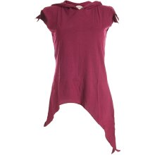 Vishes Zipfelshirt Lagenlook Zipfelkapuze Hoodie...