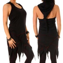 Vishes Zipfelkleid Neckholder Sommerkleid Hoodie...