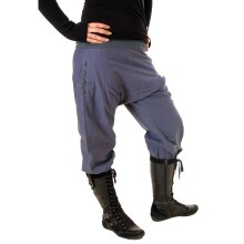 Vishes Damen Pumphose Baumwollhose Taschen dekorative...