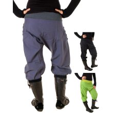 Vishes Damen Pumphose Baumwollhose Taschen dekorative...