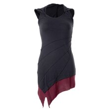 Vishes Mini Kleid Goa Neckholder Kleid zweifarbig...